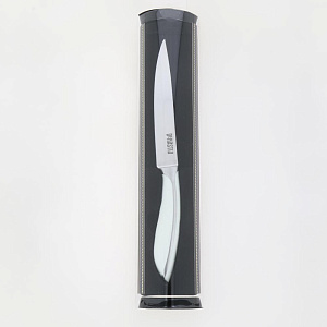 Нож универсальный 13см DE'NASTIA белая ручка нержавеющая сталь/пластик 000000000001210805