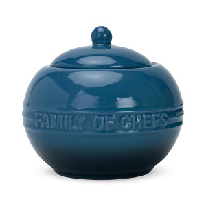 Набор сахарница 280мл/молочник 250мл MATISSA с подставкой синий керамика 000000000001224552