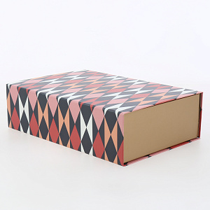 Коробка подарочная 27x19x8см АРЛЕКИНО 000000000001206245