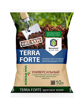 TERRA FORTE Здоровая земля 10л Зг-002 Грунт из смеси высококаче¬ственных верховых торфов различной степени разложения 000000000001196322