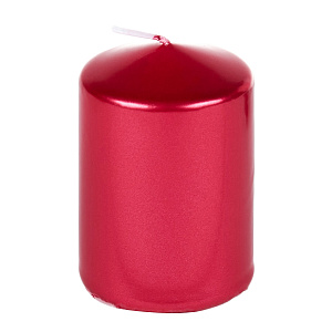 Свеча 5х7,5см классическая колонна Pillar микс 000000000001209204