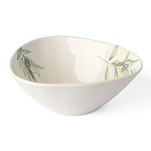 Тарелка суповая 500мл DE'NASTIA Оливки фарфор 000000000001217739