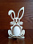 Декор пасхальный ХВ Подставка для яйца Заяц 17х9х7,5см фанера 999 000000000001197327