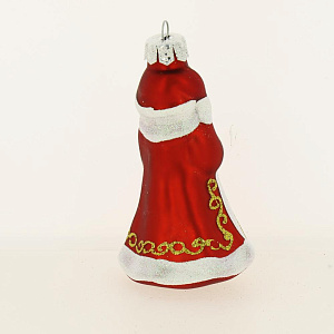 Формовая игрушка Дед Мороз 12см стекло ВС-2438 000000000001191703