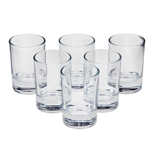 BASIC Набор стопок для водки 6шт 55мл PASABAHCE стекло 000000000001072781