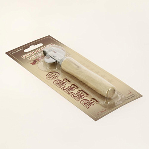 Открывалка универсальная МУЛЬТИДОМ Ретро хромированная сталь/дерево 000000000001203502