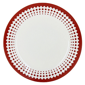 Обеденная тарелка Adonie Red Arcopal, 25 см 000000000001151445