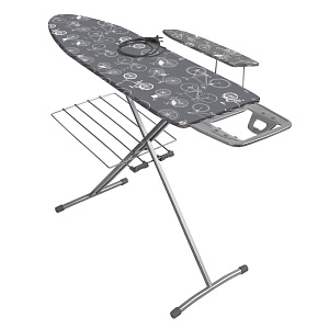 Доска гладильная 122,5х38см НИКА 7 в ассортименте фанера/хлопок 000000000001222383