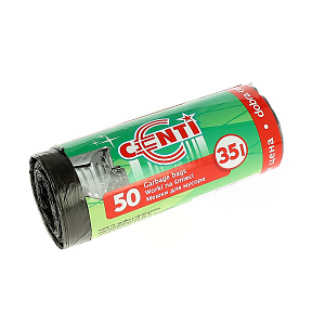 Мешки для мусора HDPE York, 50?60 см, 35л, 50 шт. 000000000001020151