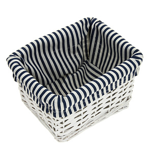 Коробка для хранения Синяя полоска, 19х15х12 см 000000000001171464