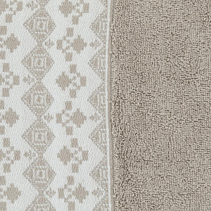 Полотенце 50х90см DE'NASTIA ТАЛИСМАН бежевый хлопок-100% 000000000001177460