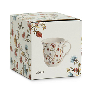 Кружка 320мл Цинния подарочная упаковка фарфор 000000000001224410