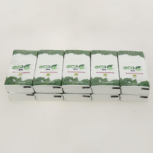 ПЛАТОЧКИ НОСОВЫЕ 10*10 штук ECO LINE РУСАЛОЧКА 078457 000000000001198935