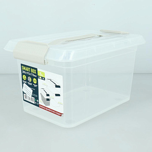 Контейнер для хранения 6,0л ПОЛИМЕРБЫТ SMARTBOX размер М пластик 000000000001209597