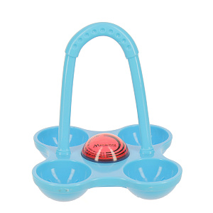 Яйцеварка с таймером Marmiton, голубой, 4 ячейки 000000000001125458