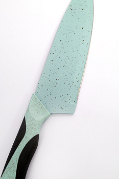 Шеф нож 20см, зеленый, нержавеющая сталь, R010629 000000000001196195