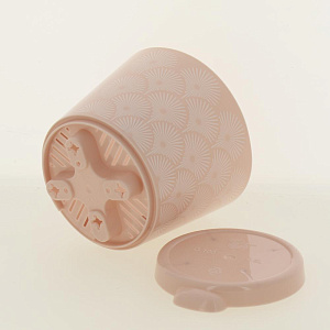 Горшок для цветов Easy Grow D 100 с прикорневым поливом 0,5 л Розовый сад ING47010РС 000000000001191654