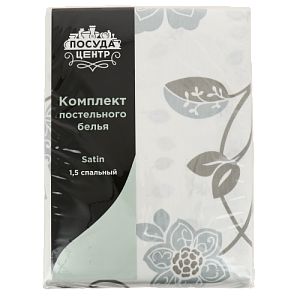 Комплект постельного белья 1,5-спальный ПОСУДА ЦЕНТР розовый хлопок 000000000001164356