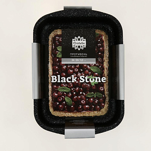 Противень 34х24х5,5см CRISTELLE Black stone антипригарное покрытие кованый алюминий Cr2383 000000000001205274