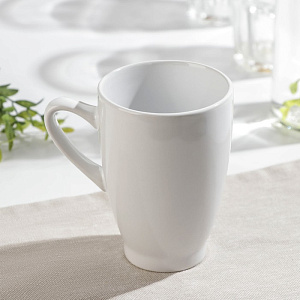 Кружка 300мл ДОЛЯНА Coffee break белый керамика 000000000001211132