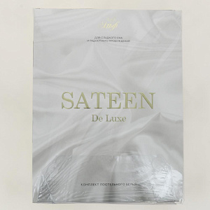 Комплект постельного белья Евростандарт Эльф De Luxe Винченцо простыня220х240см пододеяльник200х220см наволочки70х70см-2шт сатин хлопок 100% 000000000001208054