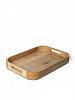 Поднос 35x25x4см DE'NASTIA коричневый манго