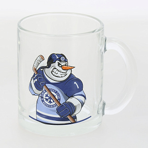Кружка 320мл Снеговик стекло 04с1208 000000000001200893