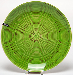 Тарелка обеденная 27см ELRINGTON АЭРОГРАФ ПОЛЕВАЯ ТРАВА мелкая керамика 000000000001208399