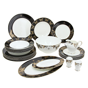 Столовый сервиз ButterflyValentin Yudashkin, фарфор, 24 предмета 000000000001164210