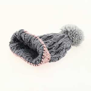 Шапка женская дизайн 3 S-L 90%акр 10%пэ 000000000001182589