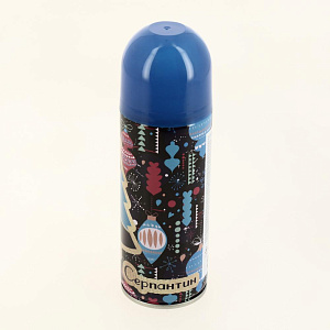 Синтетический серпантин Синий в спрее для новогоднего декорирования 5,2х17х5,2см 82801 000000000001201838