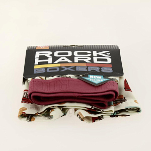 Трусы мужские Rockhard BOXERS M микс принтов 95%хлопок 5%эл 000000000001190385