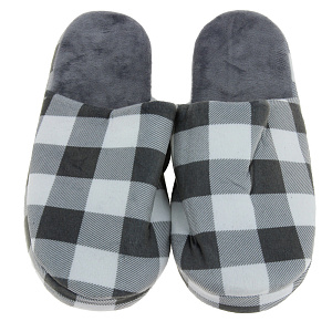 Тапочки домашние мужские, серые, 42-43р 000000000001174446