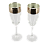 Набор бокалов для шампанского 2шт 170мл ПРОМСИЗ Люкс стекло 000000000001207857