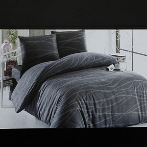 Комплект постельного белья 2-спальный ПОСУДА ЦЕНТР волна 80%хлопок20%полиэстер 000000000001185326