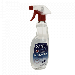 Жидкость для рук 500мл Sanita c антисептическим эффектом 18458 000000000001199477