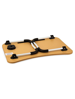 Столик 40х60х25см ST для ноутбука бежевый железо/МДФ 000000000001227152