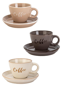 Пара кофейная 180мл Coffee керамика 000000000001225056