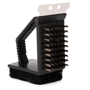 Щетка чистящая щетка 10х12х7см нержавеющая сталь/пластик 000000000001218539