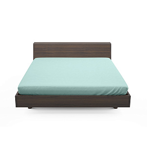 Простыня на резинке 90х200х25см LUCKY морская волна поплин хлопок 100% 000000000001221050