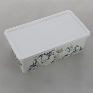 Коробка 5,5л Toile de Jouy пластик 4351154 000000000001204648