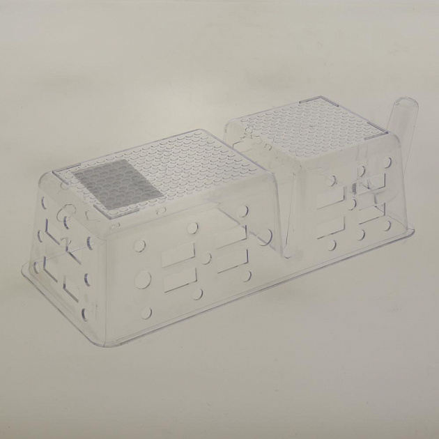Органайзер для холодильника двух-секционный 12x29,5x8см STYLE FACKELMANN пластик 000000000001178418