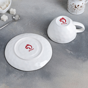 Пара чайная 250мл/16см ДОЛЯНА Юпитер керамика 000000000001210604