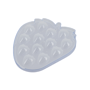 Форма для льда 16,5х19,5х1см МУЛЬТИДОМ Клубничка пластмасса 000000000001205901