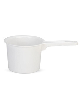 Ковш 0,5л белый полиэтилен 000000000001227335