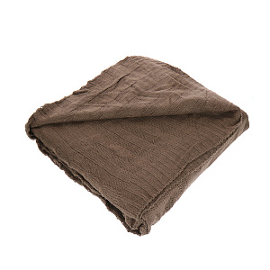 Вязаный плед Monet Mona Liza, 140?180 см, велсофт 000000000001130013