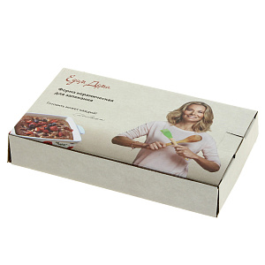 Форма 8х14х4см ЕДИМ ДОМА Прованс прямоугольная керамика 000000000001167530