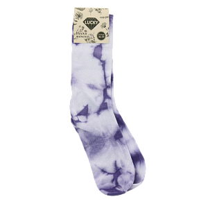 Носки женские р.36-39/23-25 LUCKY высокие Тай дай 72%хлопок 26%полиэстер 2%эластан 000000000001209521