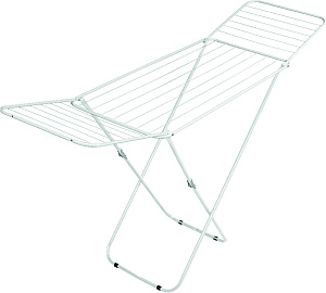 Сушилка для белья 18м напольная белая прочная устойчивая с откиднымикрыльями 2420/2421 000000000001194273