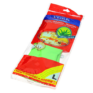 Резиновые перчатки с алоэ Supreme York, размер L 000000000001078171